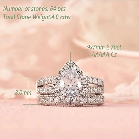 Sold - Wedding/Engagement Ring - Picture 4 of 6